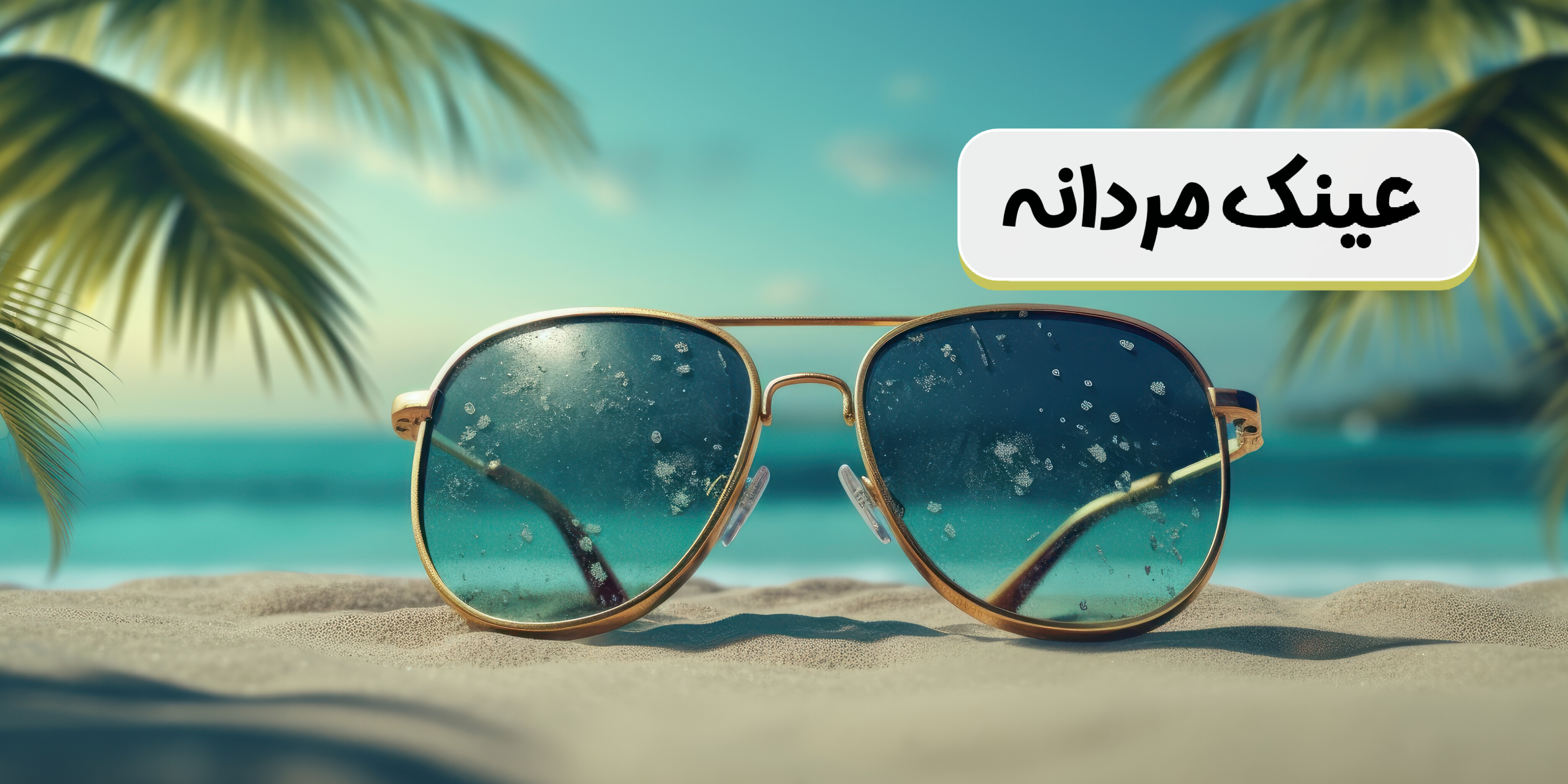 عینک مردانه