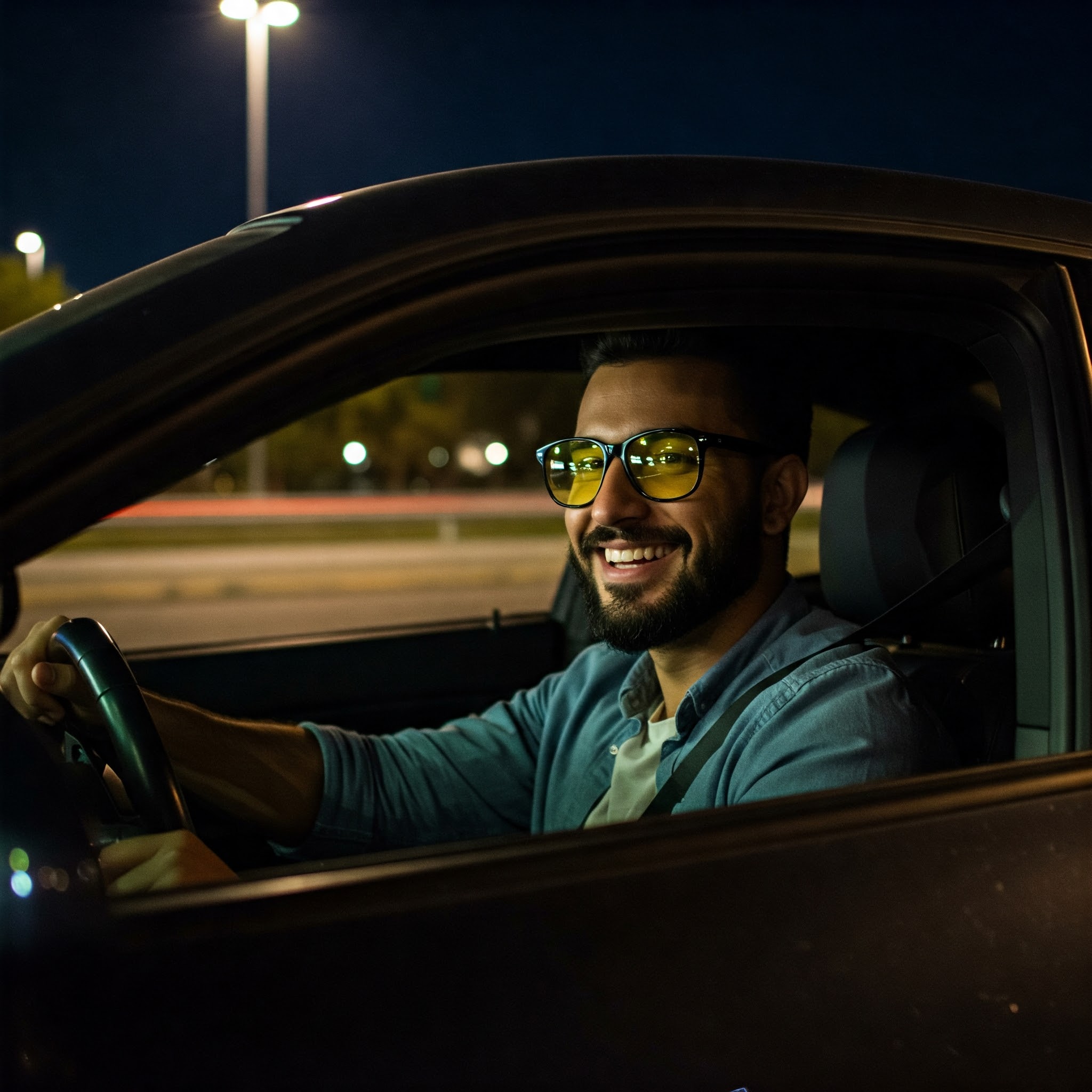 چرا باید عینک‌های مخصوص رانندگی شبانه داشته باشیم؟