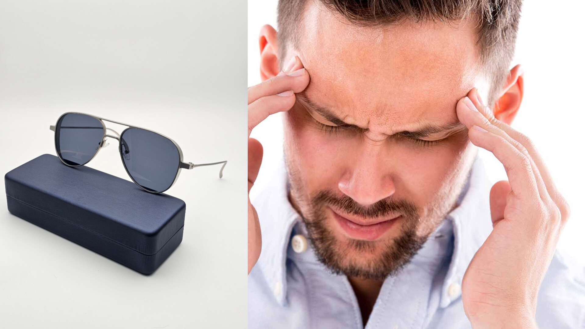 دلایل سردرد هنگام استفاده از عینک آفتابی